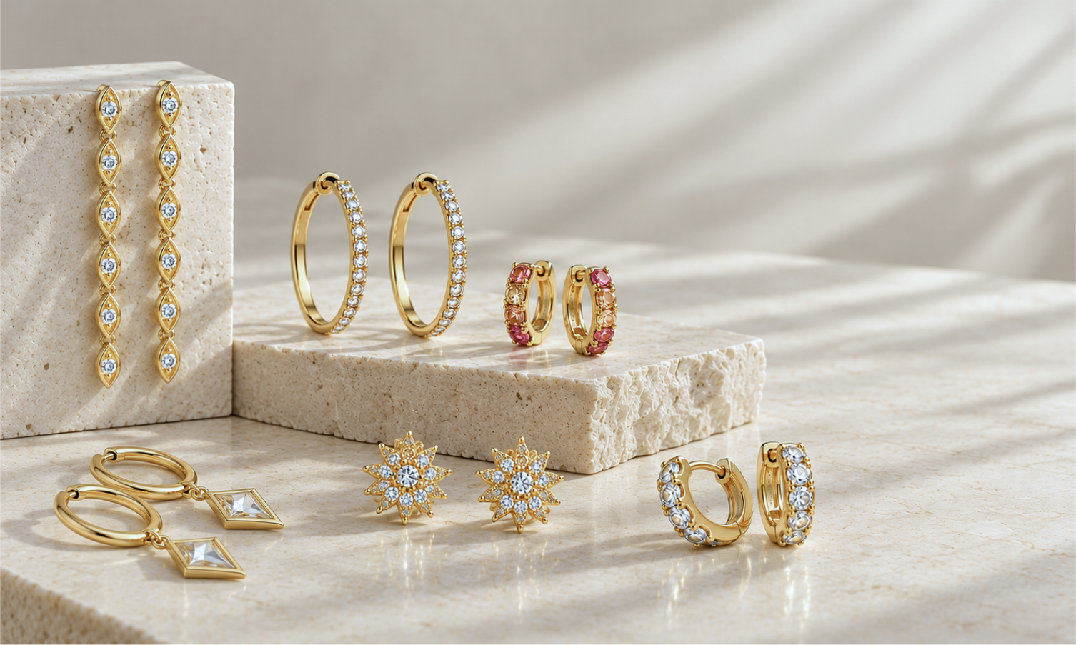 How to Choose Gold Earrings for Women That Match Your Style