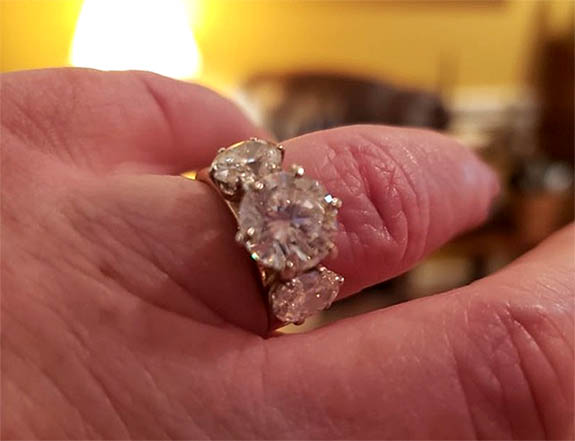 Sanitation Crew Helps GA Woman Rescue 3-Stone Diamond Ring From County Landfill