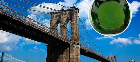 World's Largest Faceted Peridot and the Brooklyn Bridge Have This in Common