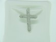 14K WHITE GOLD CABLE CHAIN WITH MULTI DROPS SET WITH .22CTTW ROUND I1 CLARITY & HI COLOR DIAMONDS