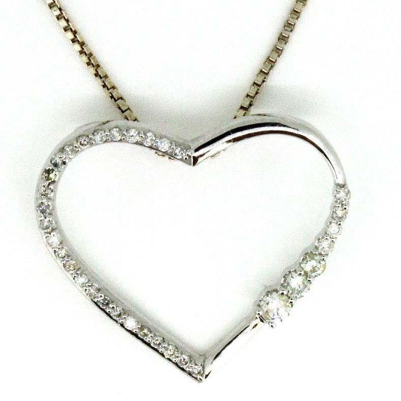 14K YELLOW GOLD ROUND SWIRL PENDANT WITH .40CTTW ROUND SI CLARITY & GH COLOR DIAMONDS ON AN 18