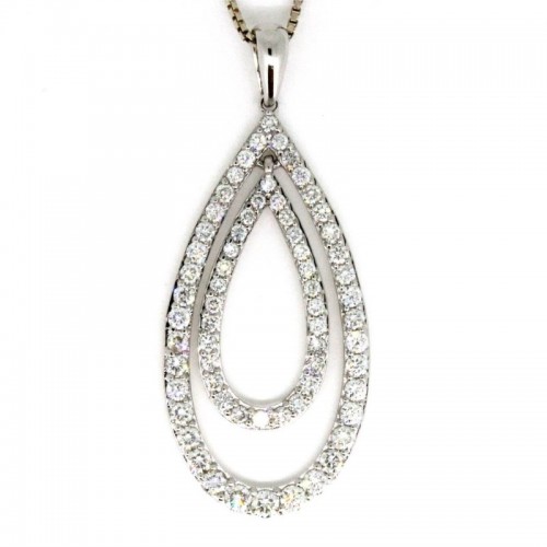 18K WHITE GOLD 16