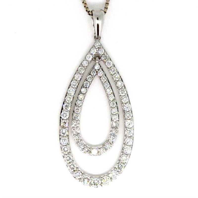 18K WHITE GOLD 16