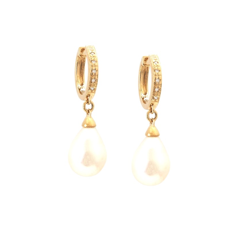 PEARL EARRINGS (YG)