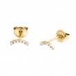PETITE FASHION EARRING (14K)