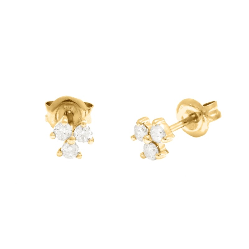 DIAMOND FASHION EARRING (14K)
