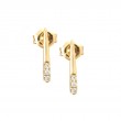 DIAMOND FASHION EARRING (14K)