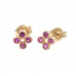 PINK SAPPHIRE EARRINGS