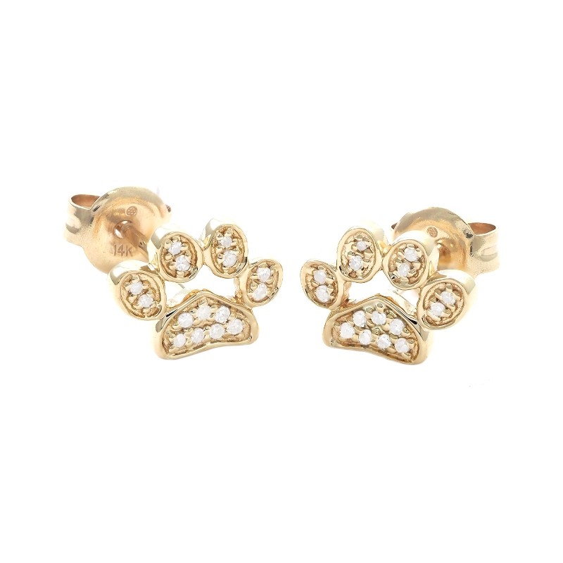 DIAMOND EARRINGS (YG)