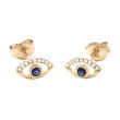 SAPPHIRE EARRINGS (YG)