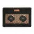 Axis Double Watch Winder with Storage