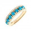 TURQUOISE RING (YG)