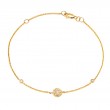 DIAMOND CIRCLE SHAPE BRACELET (6+1