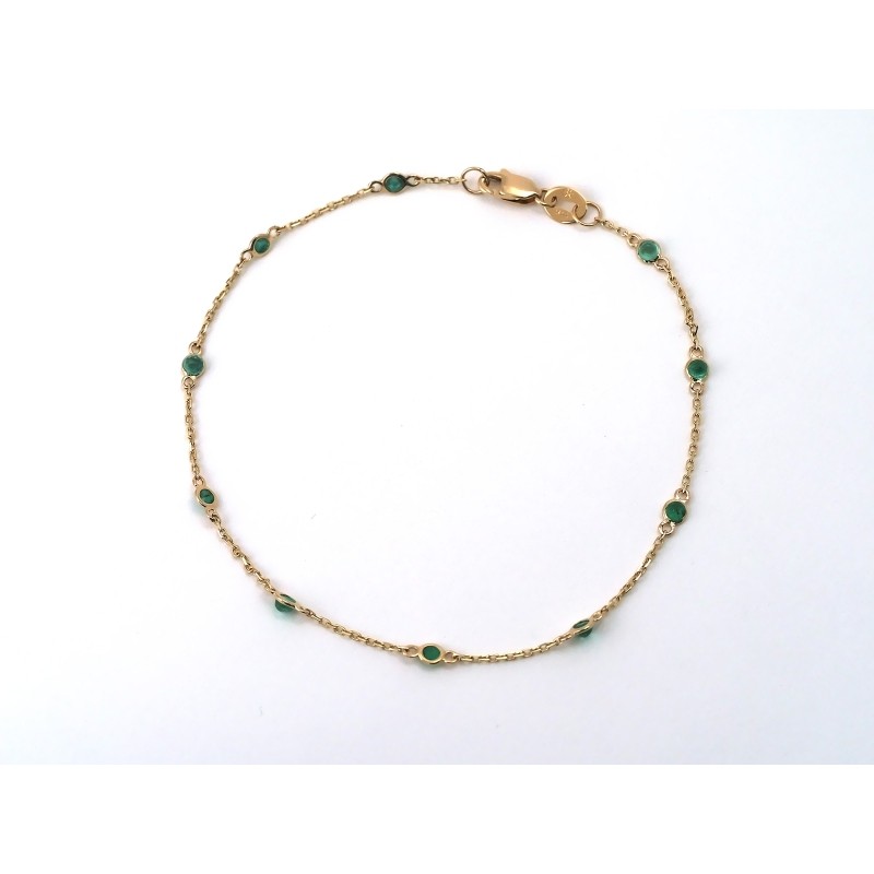 EMERALD BRACELET (YG)