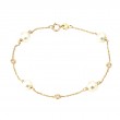 PEARL DIAMOND BRACELET (YG/7