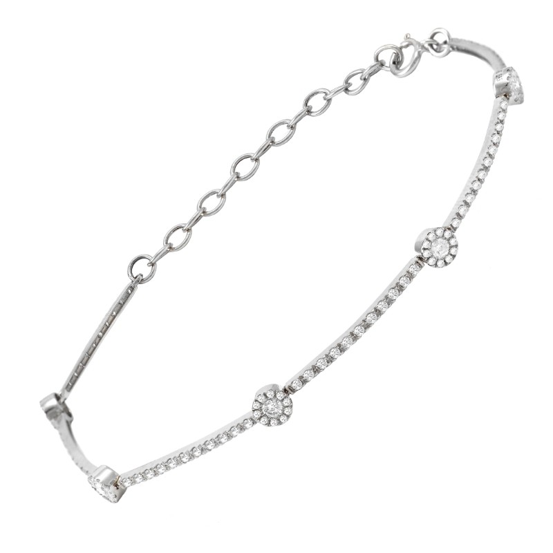 DIAMOND BRACELET (14K) 6+1.5