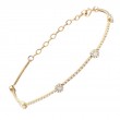 DIAMOND BRACELET (14K) 6+1.5