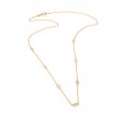 DIAMOND NECKLACE (YG)16inch