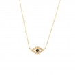 DIAMOND & SAPPHIRE NECKLACE 'EYE