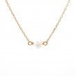 14K WG PEARL NECKLACE