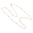 PEARL/DIAMOND NECKLACE (YG/18