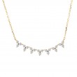 DIAMOND FASHION NECKLACE (14K)/YG (16+2