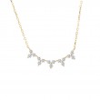 DIAMOND FASHION NECKLACE (14KYG) (16+2
