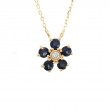 SAPPHIRE  NECKLACE (YG/16