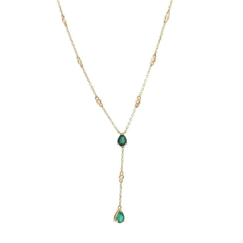EMERALD NECKLACE (YG/16