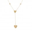 DIAMOND HEART NECKLACE (YG/16