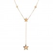 DIAMOND STAR NECKLACE (YG/16