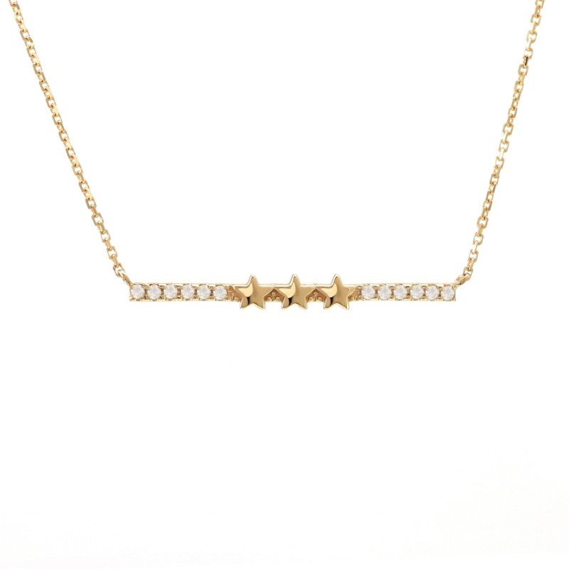 DIAMOND NECKLACE (YG/16