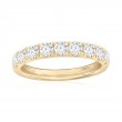14K Yellow Gold Pav&eacute; Diamond Band