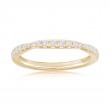 14K Yellow Gold Graduated Diamond Band