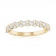 14K Yellow Gold Pav&eacute; Diamond Band