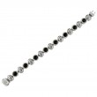 Silver Onyx Bracelet