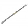 18K/Silver Diamond Bracelet