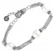 Silver Pearl Bracelet (7