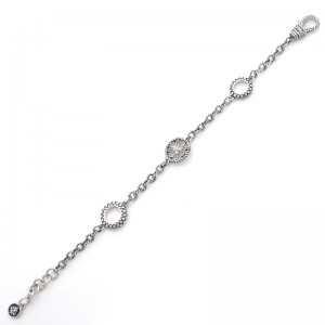 Sterling Silver Pasion De Plata Silver Bracelet