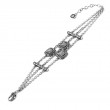 Silver Diamond Bracelet (6.5