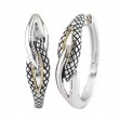 18K/Silver Earrings