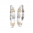 18K/Silver Diamond Earrings