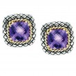 18K/Silv 7M Cush Ame Er