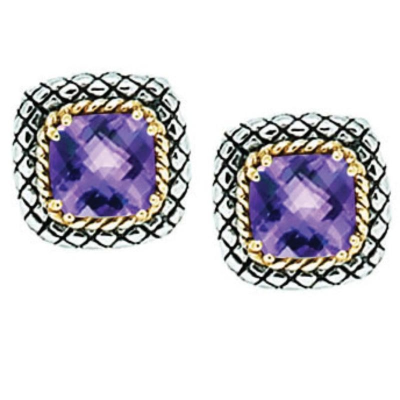 18K/Silv 7M Cush Ame Er