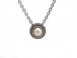 18K/Silver Pearl Necklace