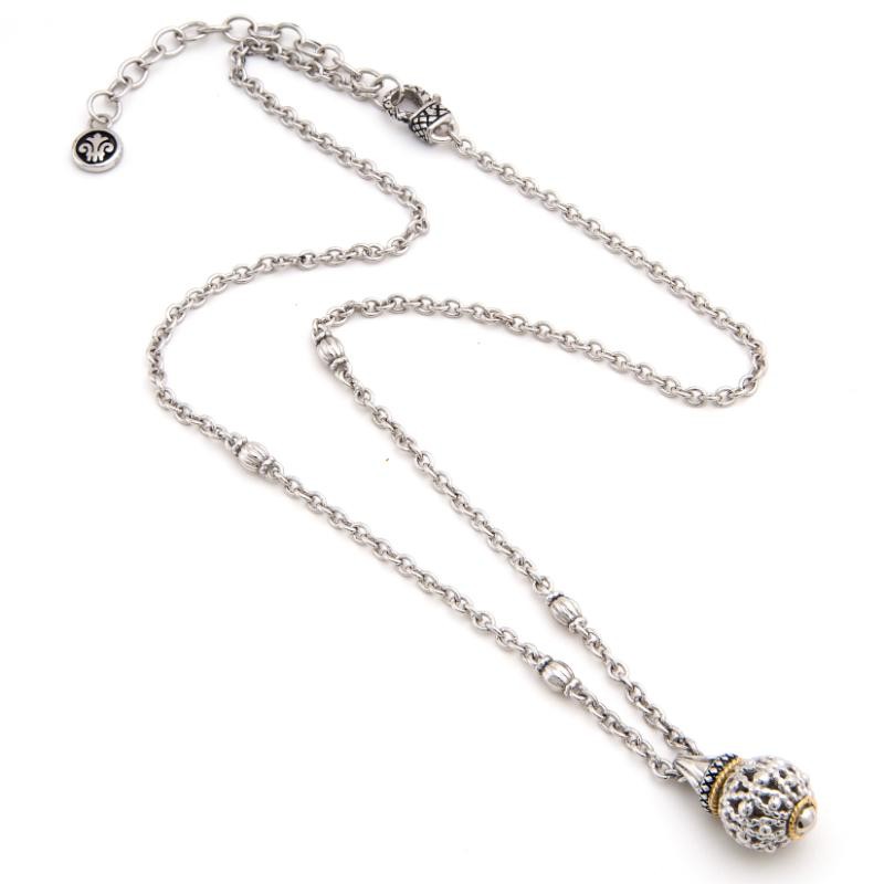 18K/Silver Necklace