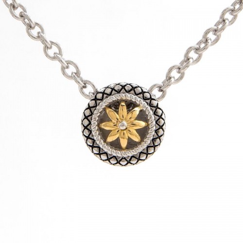 18K/Silver Necklace