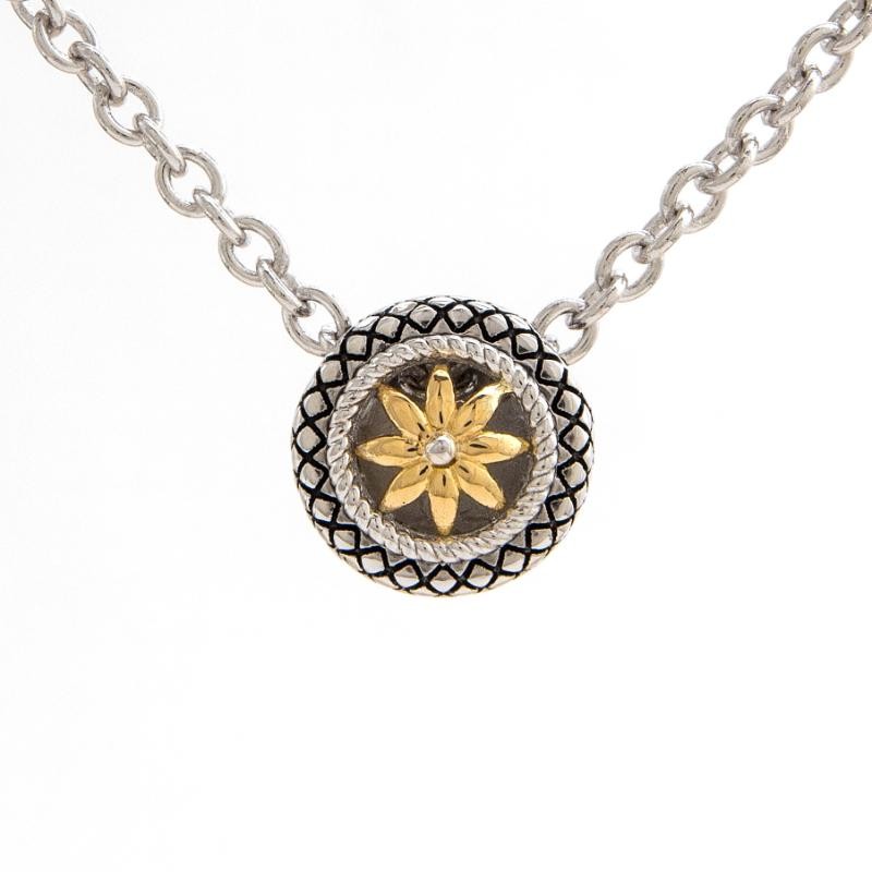 18K/Silver Necklace
