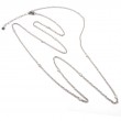 Silver Diamond Necklace (28