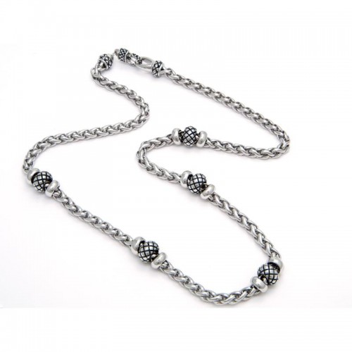 Silver Necklace (17